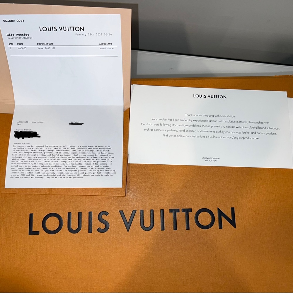 Authentic Louis Vuitton Neverfull MM - Picture 14 of 14